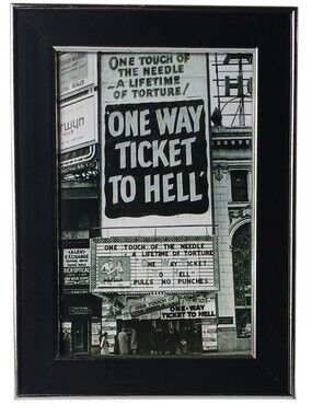ONE WAY TICKET TO HELL MOVIE THEATER horror punk rock occult satanic metal GOTH